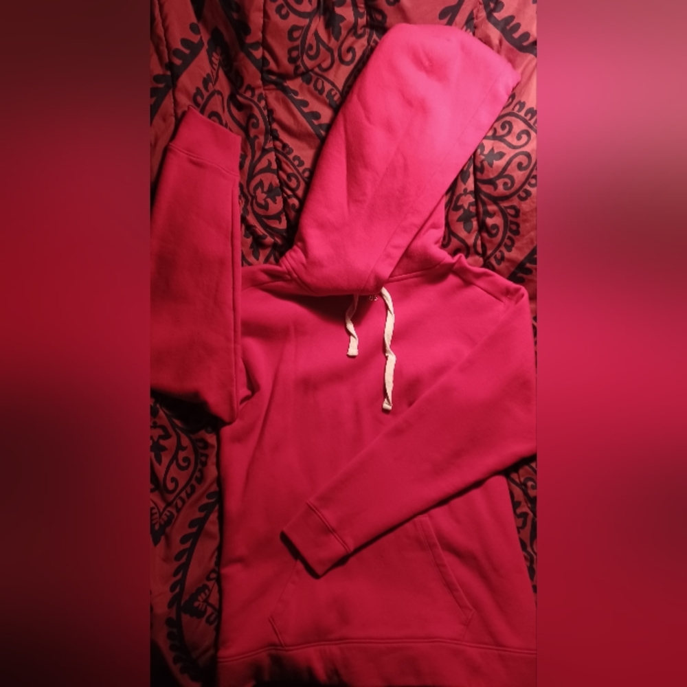 NWOT Victoria's secret pink bling pullover hoodie size small
